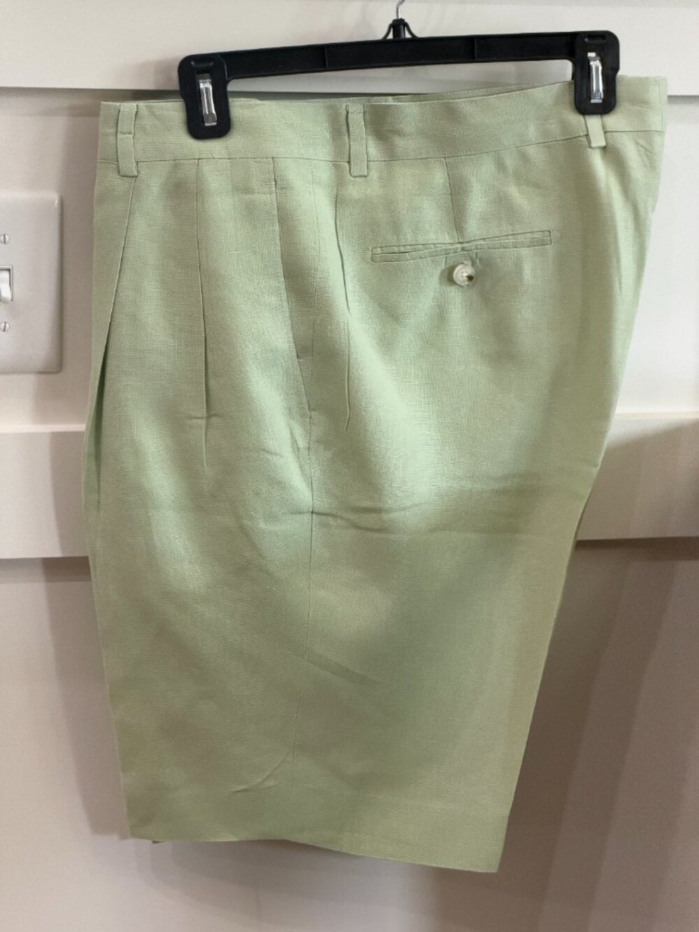 Paul Fredrick Linen Shorts